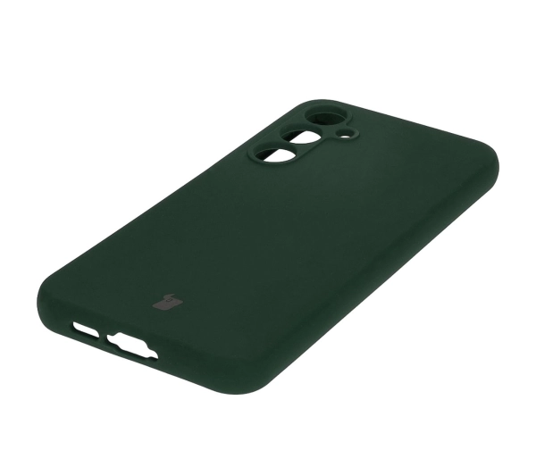 Bizon Silikonowe Soft do Galaxy A35 5G Ciemnozielony