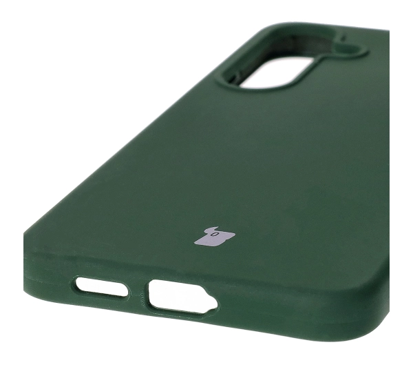 Bizon Silikonowe Soft do Galaxy S25 Plus Ciemnozielony