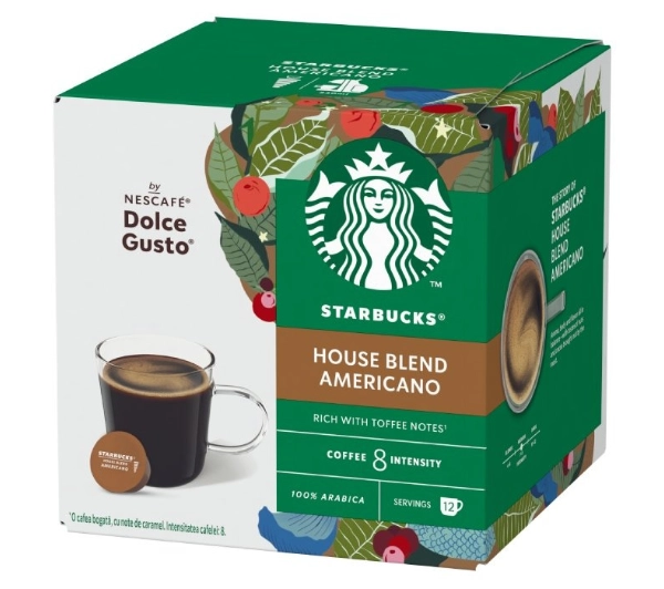 Starbucks Nescafe Dolce Gusto House Blend Americano 12szt.