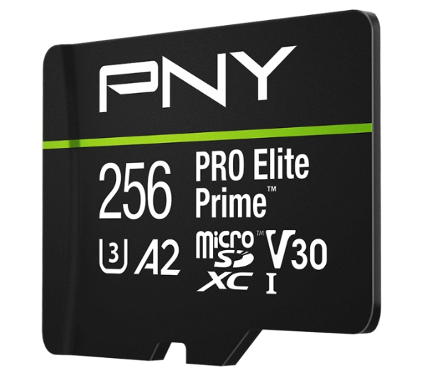 PNY microSDXC PRO Elite Prime 256GB 200/150 MB/s V30 A2