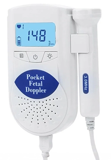 Detektor tętna płodu Jumper JPD-100 S6 Niebieski