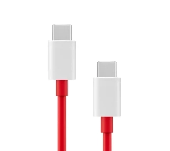 Kabel OnePlus USB-C do USB-C 12A 1m Czerwony