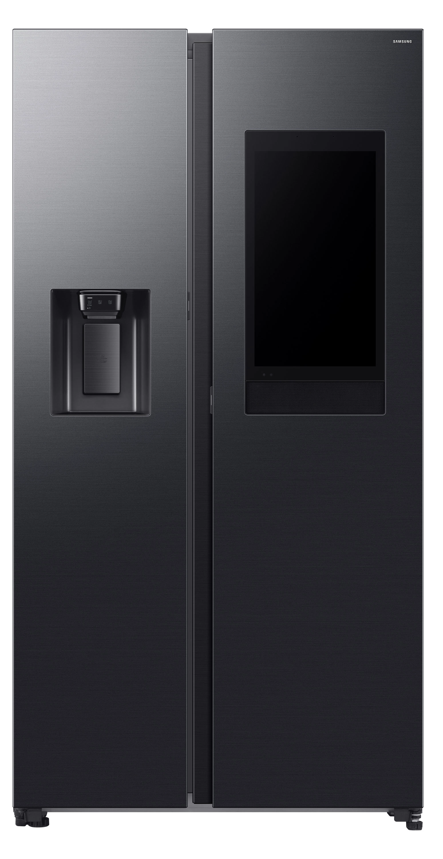 Lodówka Samsung RS90F66BEFEO Auto Open Pełny No Frost 178,4cm Kostkarka Zdalne sterowanie Grafitowa stal