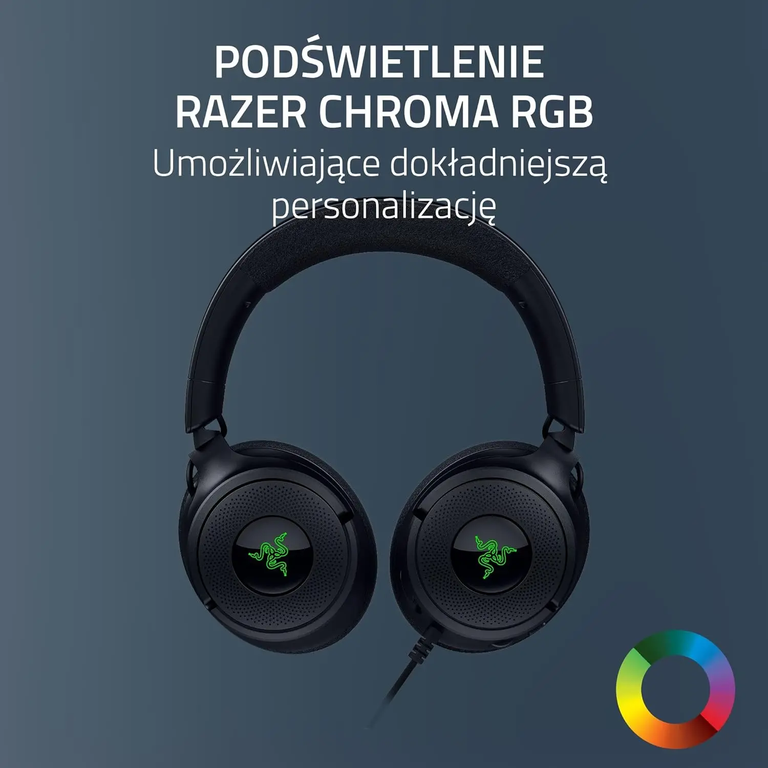 Słuchawki przewodowe z mikrofonem Razer Kraken V4 X Nauszne Minecraft Edition