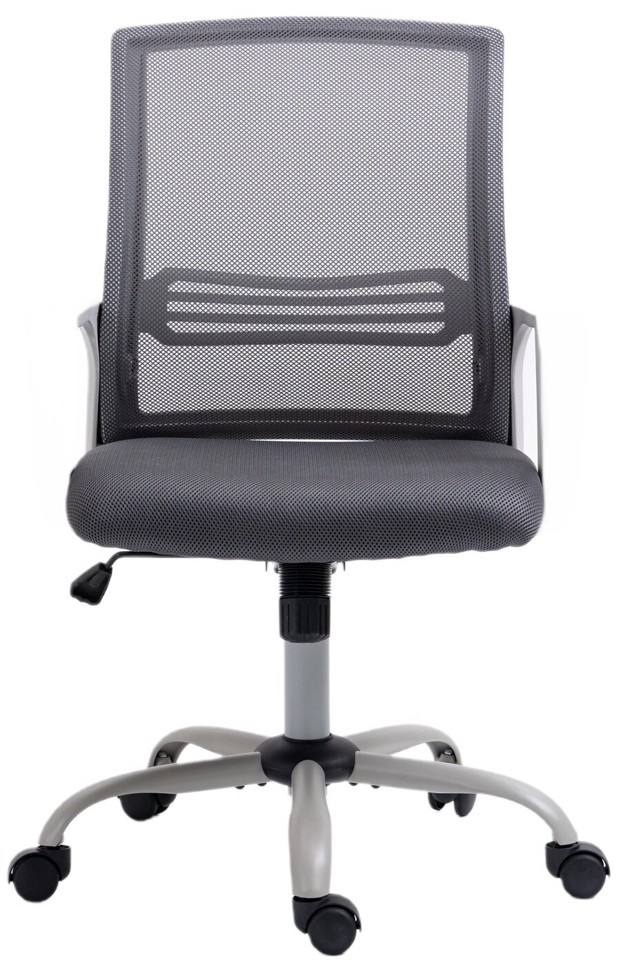 Fotel ActiveJet YK01 Biurowy do 120kg Tkanina Szary