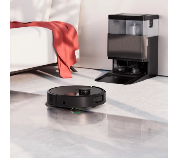 iRobot Roomba Plus 505 Combo Funkcja mopowania Stacja oczyszczająca Tworzenie mapy pomieszczenia 61dB Czarny AI - Kup na Raty - RRSO 0%