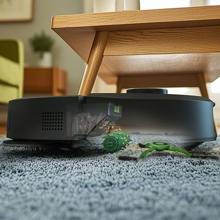 Robot sprzątający iRobot Roomba Plus 405 Combo Funkcja mopowania Stacja oczyszczająca Tworzenie mapy pomieszczenia 68dB Czarny