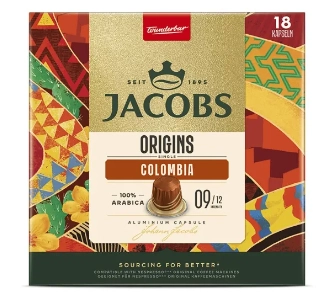 Kapsułki Jacobs Nespresso Origins Colombia 18szt.