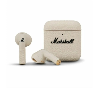Słuchawki bezprzewodowe Marshall Minor IV Creme Douszne Bluetooth 5.3 Kremowy