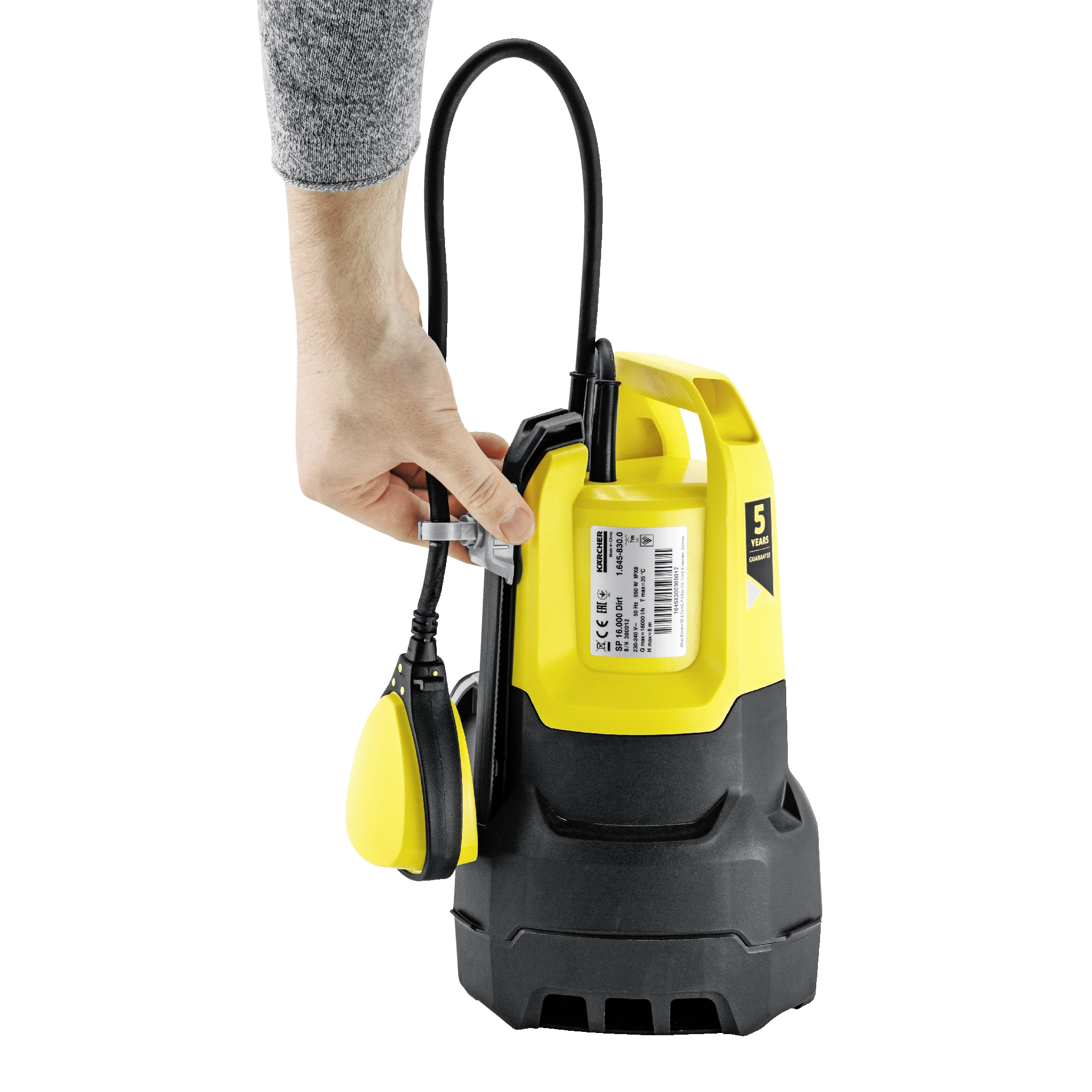 фото Занурювальний дренажний насос Karcher SP 16.000 DIRT (1.645-830.0)