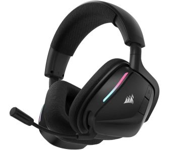 Słuchawki bezprzewodowe z mikrofonem Corsair Void Wireless v2 Carbon Nauszne Czarny