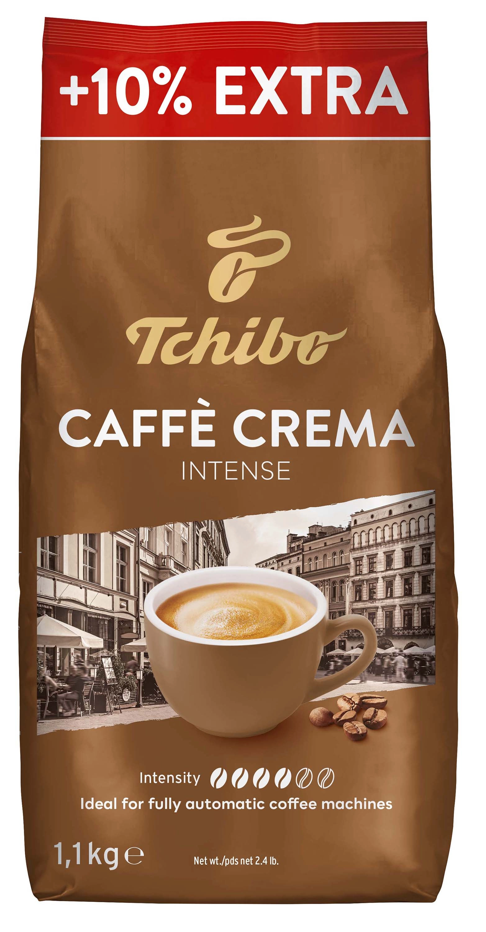 Kawa ziarnista Tchibo Caffe Crema Intense 1,1kg