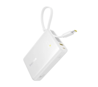 Baseus PicoGo Digital Display 10000mAh 45W Biały - ⚡ EURO HIT CENOWY! ⚡