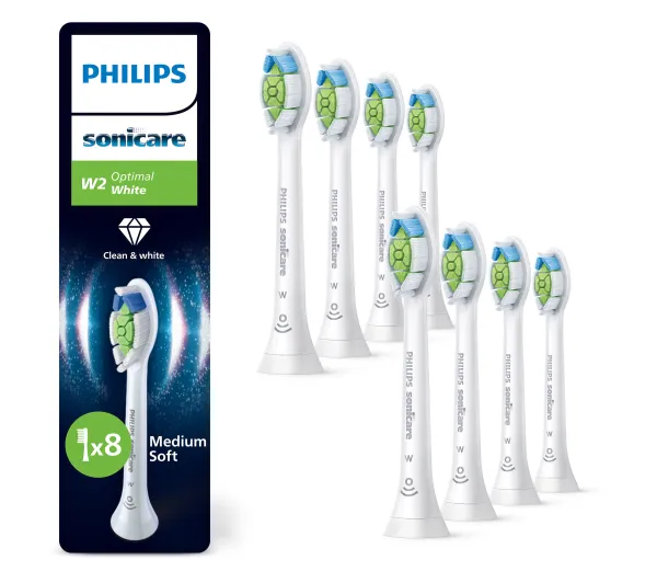 Philips Sonicare W2 Optimal White HX6068/87 8szt.