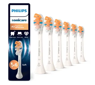 Końcówka do szczoteczki Philips Sonicare A3 Premium All-in-One HX9096/87 6szt.