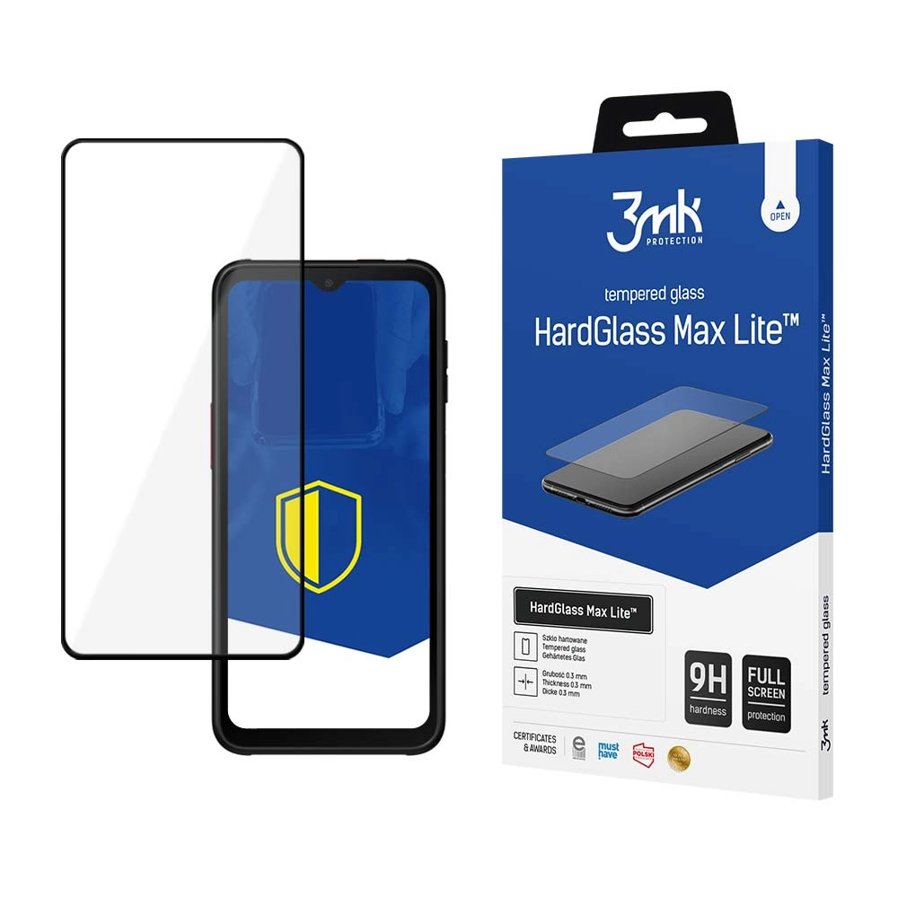 Szkło hartowane 3mk HardGlass Max Lite Black do Samnsung Galaxy XCover 7
