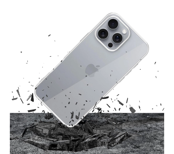 3mk Clear Case do iPhone 16 Pro Max Przezroczysty