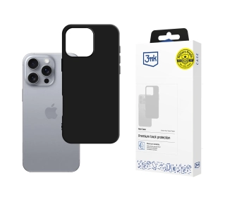 3mk Matt Case do iPhone 16 Pro Czarny