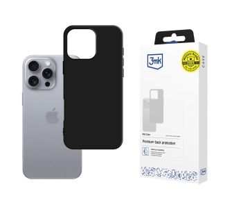 Etui 3mk Matt Case do iPhone 16 Pro Czarny