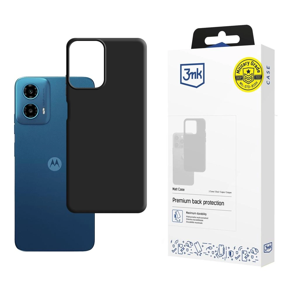 Etui 3mk Matt Case do Motorola Moto G34 5G Czarny