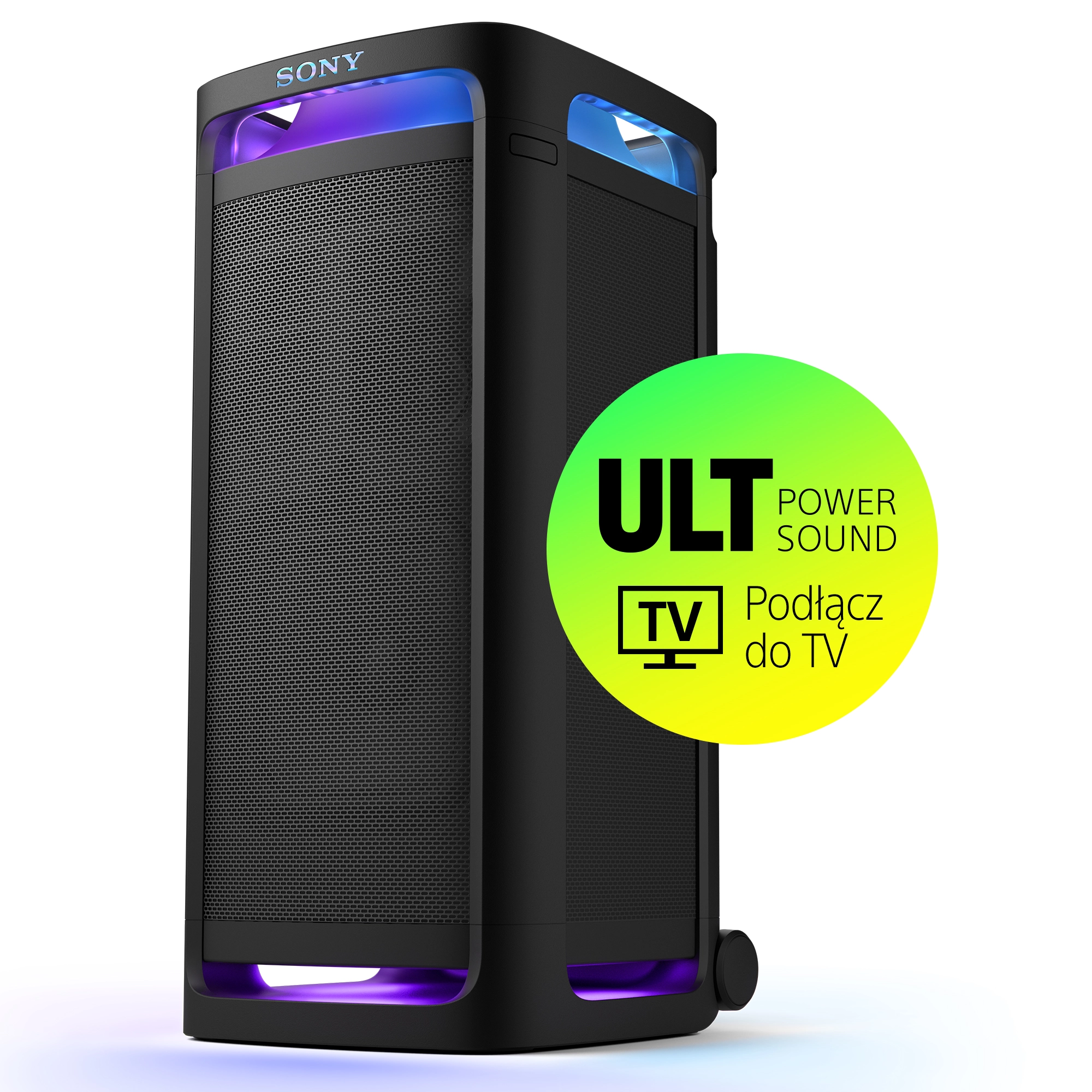 Power Audio Sony ULT Tower 9AC SRS-ULT900AC Bluetooth Karaoke Czarny