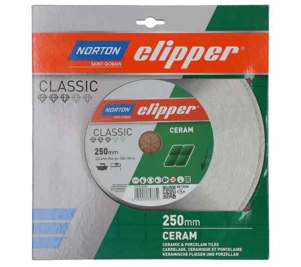 Norton Clipper Classic Ceram 250mm