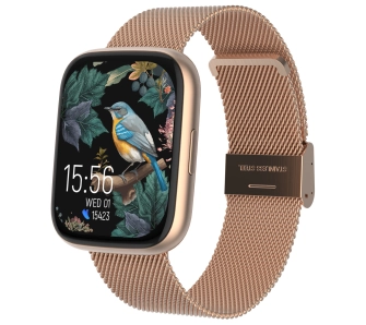 Smartwatch Forever SW-330 46mm Złoto-różowy