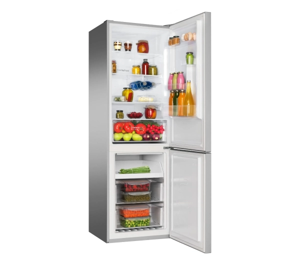Amica FK3606E.2DFX (E) Pełny No Frost 185,5cm Szuflada z kontrolą wilgotności Inox - TRZECI -55%, ALBO 5-TY ZA 1ZŁ - Kup na Raty - RRSO 0%