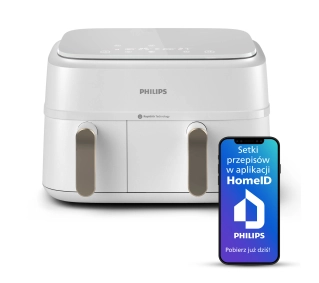 Philips Ovi Dual Basket NA353/10 2750W 9l Aplikacja mobilna - Kup na Raty - RRSO 0%