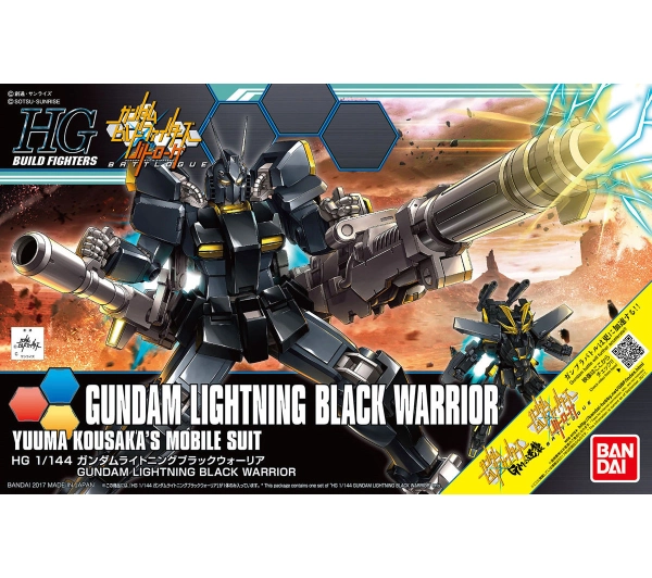 Bandai HGBF 1/144 GUNDAM LIGHTNING BLACK WARRIOR