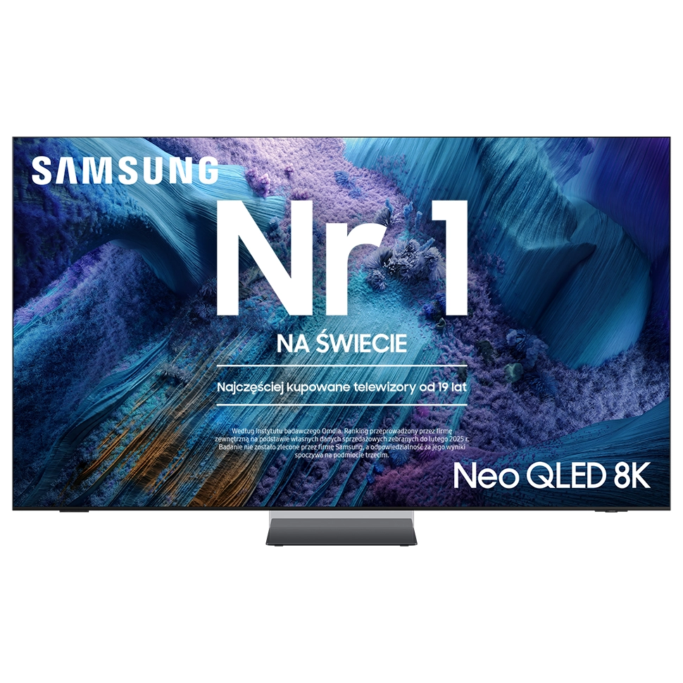 Telewizor Samsung QE85QN990FT 85" Neo QLED 8K 120Hz / 4K 240Hz Vision AI Tizen Dolby Atmos HDMI 2.1 DVB-T2