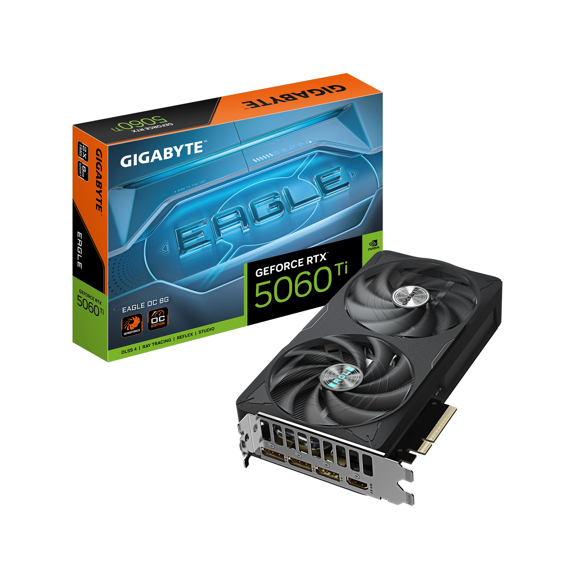 Karta graficzna Gigabyte GeForce RTX 5060 Ti Eagle OC 8GB GDDR7 128bit DLSS 4