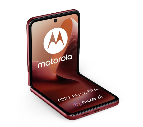 Motorola Razr 60 Ultra 16/512GB Funkcje AI 6,96" 165Hz 50Mpix Czerwony - ⚡ EURO HIT CENOWY! ⚡ - Kup na Raty - RRSO 0%