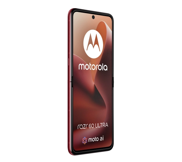 Motorola Razr 60 Ultra 16/512GB Funkcje AI 6,96" 165Hz 50Mpix Czerwony - ⚡ EURO HIT CENOWY! ⚡ - Kup na Raty - RRSO 0%