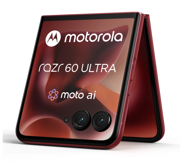 Motorola Razr 60 Ultra 16/512GB Funkcje AI 6,96" 165Hz 50Mpix Czerwony - ⚡ EURO HIT CENOWY! ⚡ - Kup na Raty - RRSO 0%