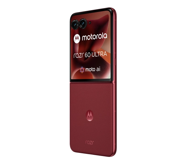 Motorola Razr 60 Ultra 16/512GB Funkcje AI 6,96" 165Hz 50Mpix Czerwony - ⚡ EURO HIT CENOWY! ⚡ - Kup na Raty - RRSO 0%