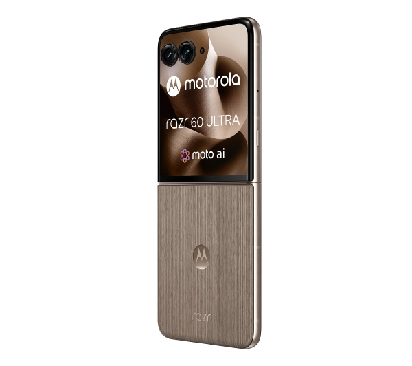 Motorola Razr 60 Ultra 16/512GB Funkcje AI 6,96" 165Hz 50Mpix Brązowy - ⚡ EURO HIT CENOWY! ⚡ - Kup na Raty - RRSO 0%