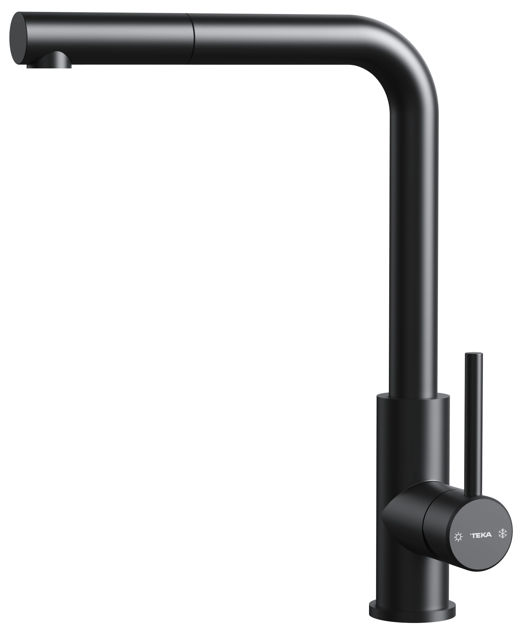 Bateria Teka UNI 9331 BK 5L Czarny mat Stal szlachetna