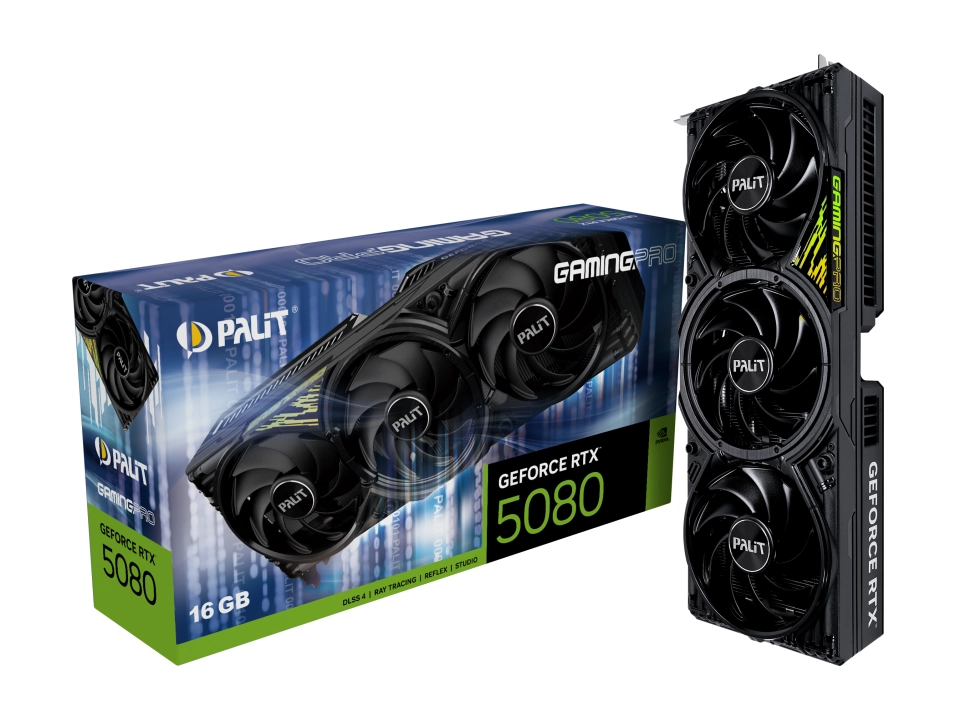 Karta graficzna Palit GeForce RTX 5080 GamingPro 16GB GDDR7 256bit DLSS 4