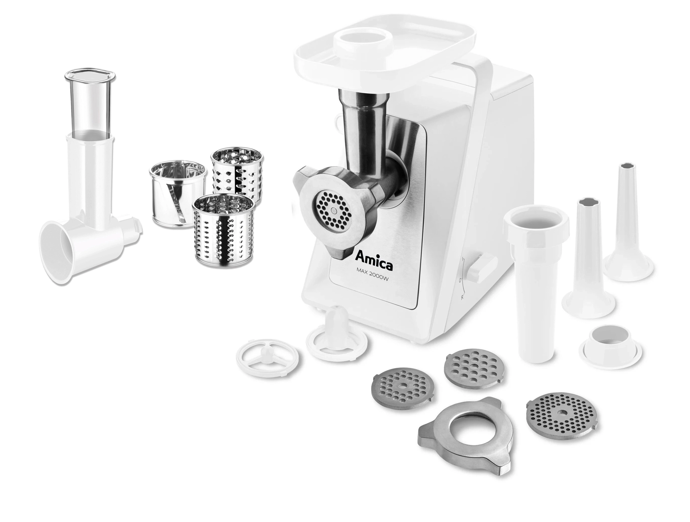 Maszynka do mięsa Amica MM 3012 1000W 3 sitka + Vege Set