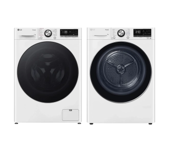 Zestaw LG pralka Vivace F4W1172YW 11kg 1400obr/min + suszarka RC90V9AV2N 61,5cm 9kg