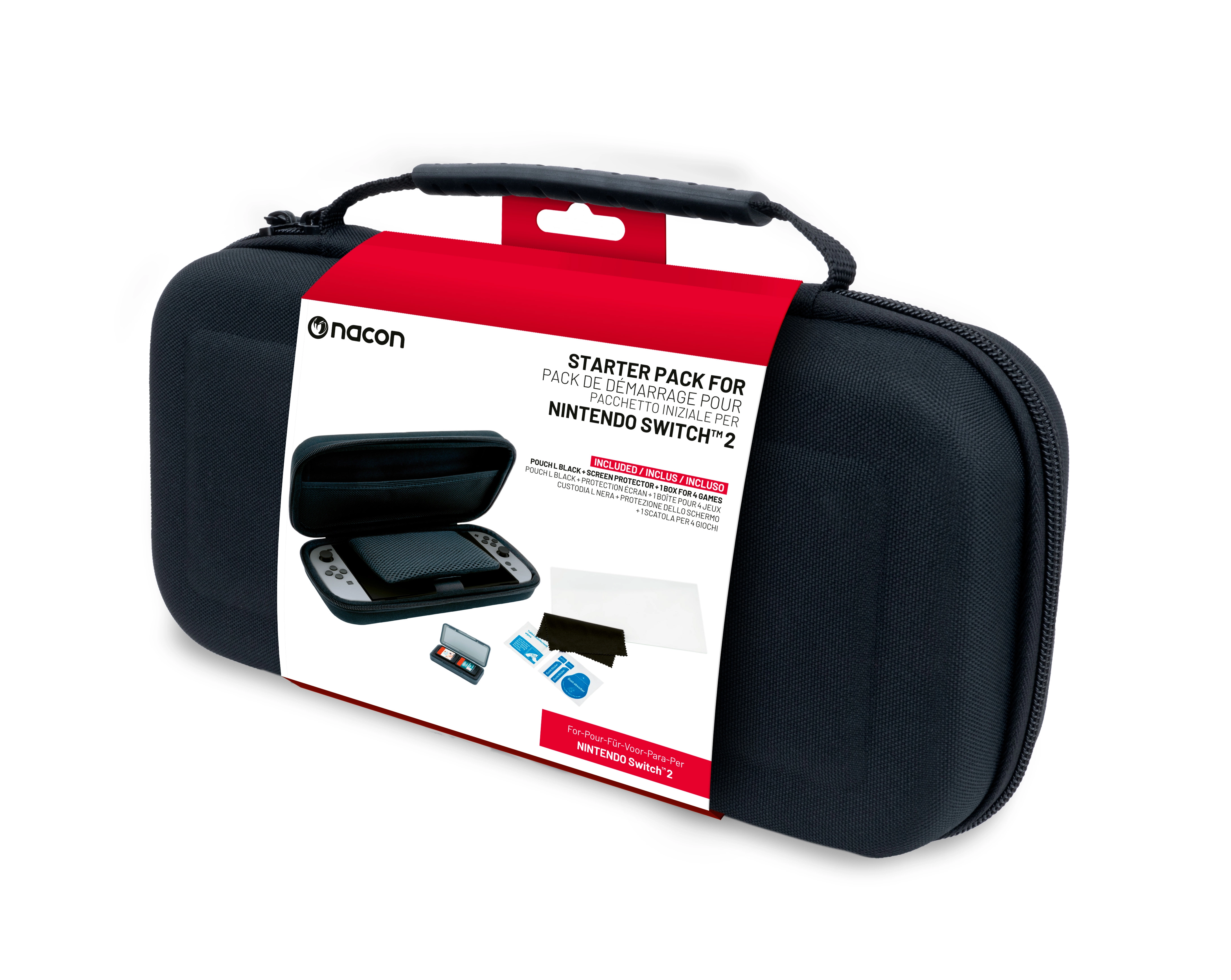Etui Nacon Starter Pack do Nintendo Switch 2