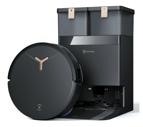 Ecovacs Deebot T50 Max Pro Omni Funkcja mopowania Stacja oczyszczająca Tworzenie mapy pomieszczenia 63dB Czarny - Kup na Raty - RRSO 0%