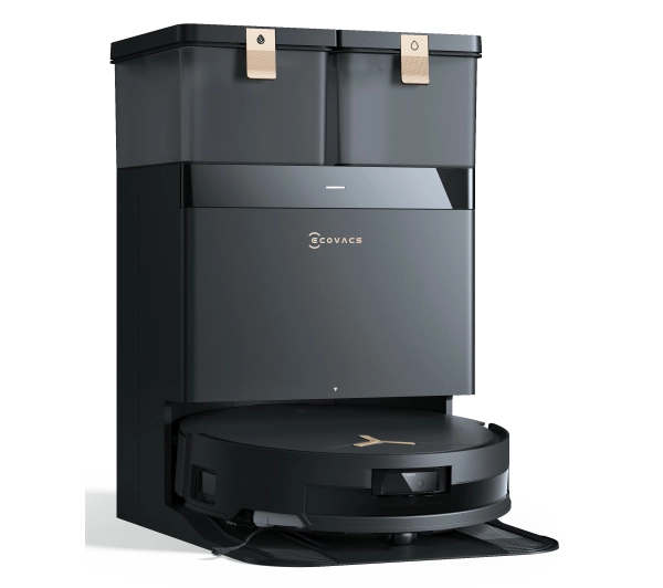 Roboty sprzątające - Ecovacs Deebot T50 Max Pro Omni Funkcja mopowania Stacja oczyszczająca Tworzenie mapy pomieszczenia 63dB Czarny