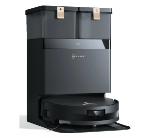 Ecovacs Deebot T50 Max Pro Omni Funkcja mopowania Stacja oczyszczająca Tworzenie mapy pomieszczenia 63dB Czarny - Kup na Raty - RRSO 0%