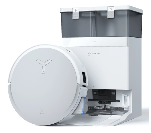 Ecovacs Deebot X8 Omni Funkcja mopowania Stacja oczyszczająca Tworzenie mapy pomieszczenia 67dB Biały AI - Kup na Raty - RRSO 0%