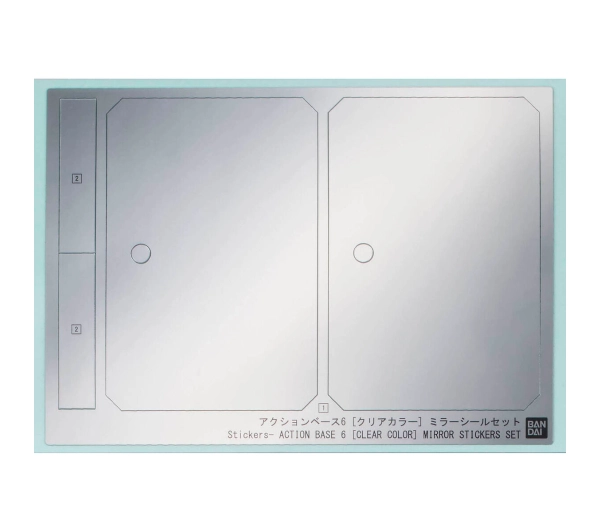 Bandai ACTION BASE 6 [CLEAR MIRROR]