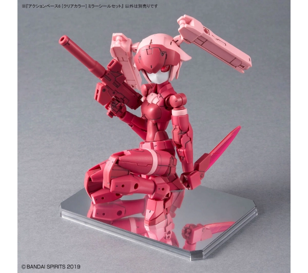Bandai ACTION BASE 6 [CLEAR MIRROR]