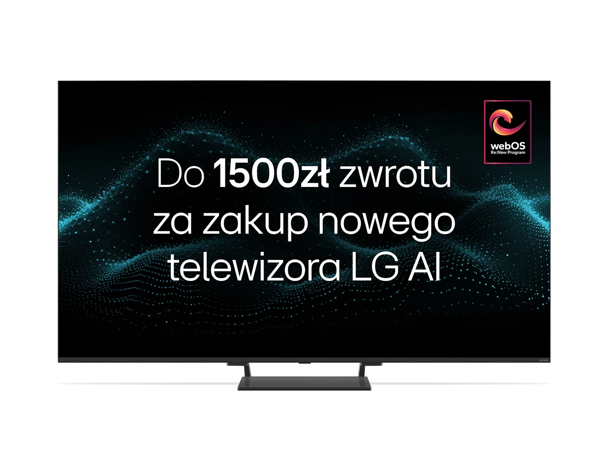 Telewizor LG 85QNED93A6A 85" QNED evo AI miniLED 4K 144Hz webOS Dolby Vision Dolby Atmos HDMI 2.1 DVB-T2