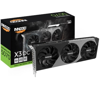 Karta graficzna Inno3D GeForce RTX 5070 Twin X3 OC 12GB GDDR7 192bit DLSS 4